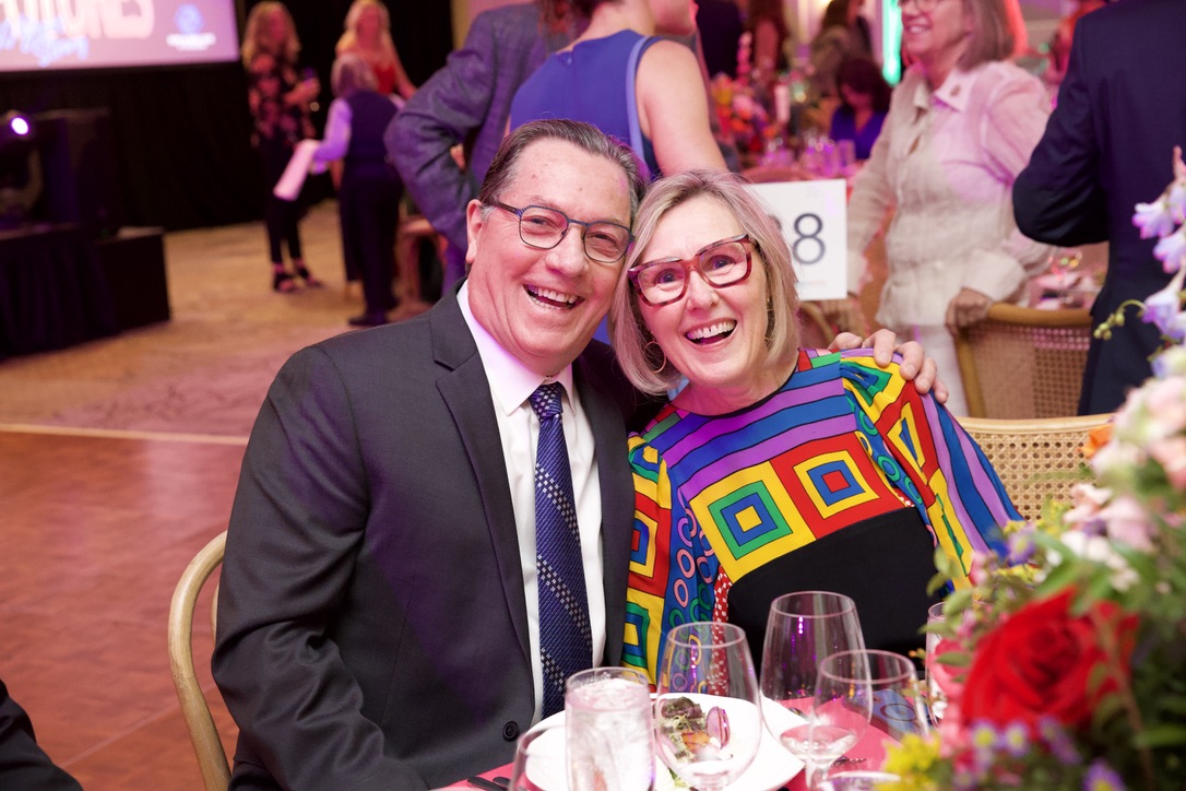 Couple at the 2025 Gala